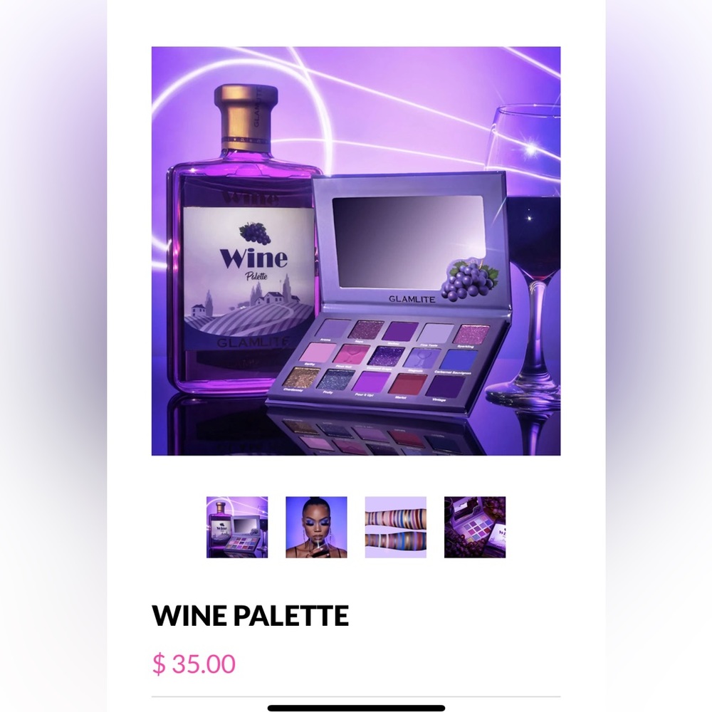 Sold NWT WINE PALETTE - Picture 4 of 14